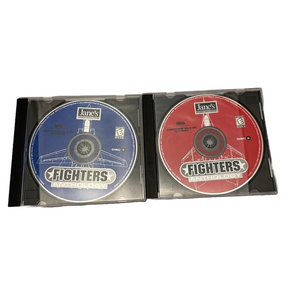 Jane’s Combat Simulations Fighters Anthology PC Game 2-Disc Set 1999 Vintage - Picture 8 of 12